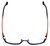 Eyefunc Designer Reading Glasses 591-90 in Blue & Orange 52mm