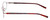 Vera Bradley Designer Eyeglasses 3033-FSC in Frankly Scarlet 55mm :: Custom Left & Right Lens