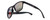 Montana Eyewear Designer Polarized Sunglasses MS312C in Matte-Black & Orange Mirror Lens