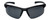 Montana Eyewear Designer Polarized Sunglasses SP302 in Matte-Black & Grey Lens