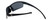 Montana Eyewear Designer Polarized Sunglasses SP302 in Matte-Black & Grey Lens