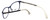 Fendi Designer Eyeglasses FF0036-XW9 in Matte Blue 52mm :: Custom Left & Right Lens