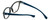 Fendi Designer Eyeglasses FF0044-MHP in Grey Teal 54mm :: Rx Bi-Focal
