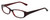 Vera Wang Designer Eyeglasses V094 in Burgundy 51mm :: Custom Left & Right Lens