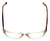 Vera Wang Designer Eyeglasses V309 in Nude 49mm :: Custom Left & Right Lens