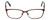 Vera Wang Designer Eyeglasses V328 in Brown 53mm :: Custom Left & Right Lens