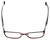 Vera Wang Designer Eyeglasses V328 in Brown 53mm :: Custom Left & Right Lens