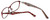 Vera Wang Designer Eyeglasses V328 in Ruby 53mm :: Custom Left & Right Lens