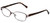 Vera Wang Designer Eyeglasses V343 in Brown 52mm :: Rx Single Vision
