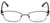 Vera Wang Designer Eyeglasses V343 in Brown 52mm :: Rx Single Vision