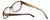Vera Wang Designer Eyeglasses Evocative in Nude-Horn 52mm :: Progressive