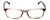 Vera Wang Designer Eyeglasses V099 in Rose 51mm :: Progressive