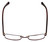 Vera Wang Designer Eyeglasses V336 in Burgundy 52mm :: Progressive