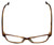 Vera Wang Designer Eyeglasses V340 in Tabac 55mm :: Progressive