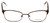 Vera Wang Designer Eyeglasses V349 in Brown 53mm :: Progressive