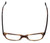 Vera Wang Designer Eyeglasses V339 in Nude-Horn 51mm :: Rx Bi-Focal