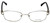 Vera Wang Designer Eyeglasses V343 in Silver 52mm :: Rx Bi-Focal