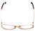 Rodenstock Designer Eyeglasses 828 in Gold/Red 59mm :: Custom Left & Right Lens