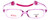 Cruiser Kids Designer Reading Glasses 2889 in Crystal-Purple 43mm