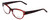 Badgley Mischka Designer Eyeglasses Madeline in Wine 53mm :: Custom Left & Right Lens