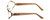 Cazal Designer Eyeglasses 1098-004 in Gold-Brown 55mm :: Rx Single Vision