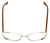 Cazal Designer Eyeglasses 1098-004 in Gold-Brown 55mm :: Rx Single Vision