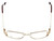 Cazal Designer Eyeglasses 1084-001 in Gold-Red 56mm :: Rx Bi-Focal