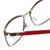 Carolina Herrera Designer Reading Glasses VHE083K-0482 in Brown 54mm