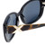 Corinne McCormack Designer Sunglasses Montauk in Black 56mm