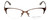 Corinne McCormack Designer Eyeglasses Gramercy in Brown 52mm :: Custom Left & Right Lens