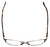 Corinne McCormack Designer Eyeglasses Gramercy in Brown 52mm :: Custom Left & Right Lens