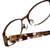 Corinne McCormack Designer Eyeglasses Murray Hill in Brown 52mm :: Custom Left & Right Lens