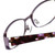 Corinne McCormack Designer Eyeglasses Murray Hill in Lilac 52mm :: Custom Left & Right Lens
