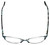 Corinne McCormack Designer Eyeglasses Gramercy in Teal 52mm :: Progressive