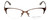 Corinne McCormack Designer Reading Glasses Gramercy in Brown 52mm