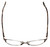 Corinne McCormack Designer Reading Glasses Gramercy in Brown 52mm