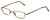 Adrienne Vittadini Designer Eyeglasses AV6027-134  in Gold 47mm :: Rx Single Vision