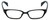 Vera Wang Designer Eyeglasses V170 in Black 51mm :: Custom Left & Right Lens