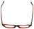 Vera Wang Designer Eyeglasses V147 in Burgundy 52mm :: Progressive