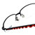 Reebok Designer Eyeglasses R1001-BLK in Black 52mm :: Custom Left & Right Lens