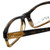 Reptile Designer Eyeglasses Lacerta in Striped-Blonde 53mm :: Rx Single Vision