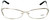Fred Lunettes Designer Eyeglasses Volute N1-002 in Silver 53mm :: Rx Single Vision