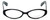 Paul Smith Designer Reading Glasses PS296-OXDTBK in Black 52mm