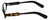 Paul Smith Designer Reading Glasses PS296-OXDTBK in Black 52mm