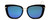 Matte Black/Gold Frame with Purple Tint/Green Mirror Lens