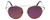 Silver Frame with Grey Tint/Purple Mirror Lens