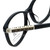 Carolina Herrera Designer Eyeglasses VHE734K-700Y in Black 50mm :: Rx Bi-Focal