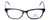 Carolina Herrera Designer Reading Glasses VHE725K-OWTC in Blue-Horn 50mm