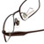 Orvis Designer Eyeglasses Crossing in Brown 47mm :: Custom Left & Right Lens