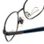 Orvis Designer Eyeglasses Target in Gunmetal-Blue 48mm :: Custom Left & Right Lens
